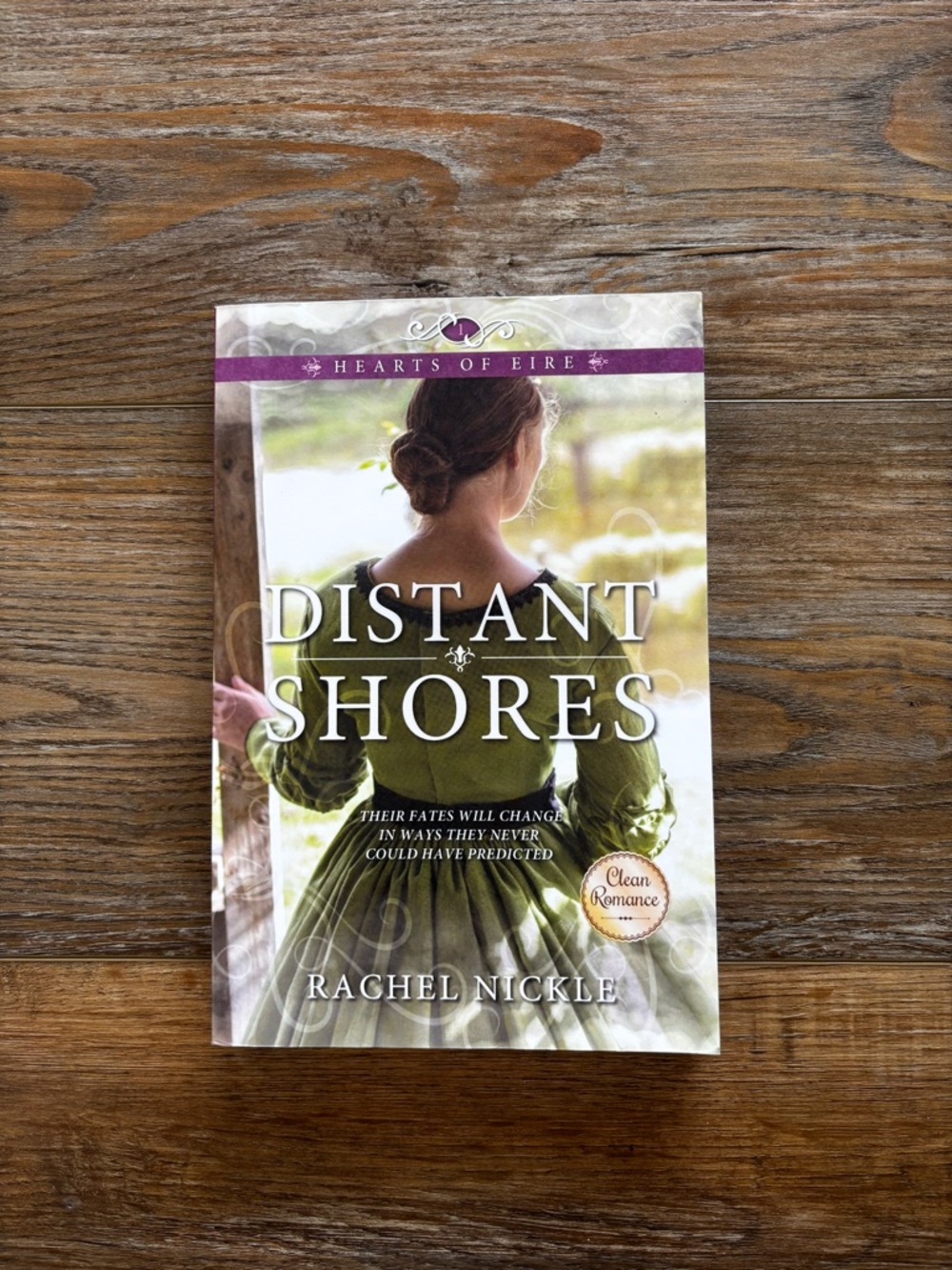 “Distant Shores” Book by Rachel Nickle Clean Romance Fiction Novel Paperback